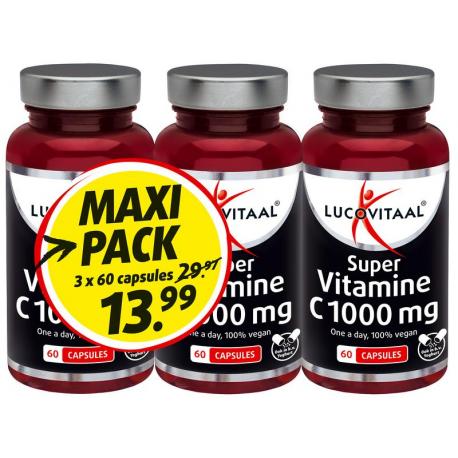Vitamine C 1000 3-pack