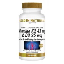 Vitamine K2 45mcg & D3 25mcg
