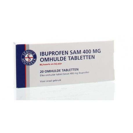 Ibuprofen 400mg suikervrij