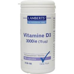 Vitamine D3 3000IE/75mcg