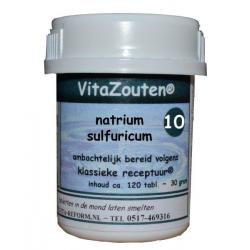 Natrium sulfuricum VitaZout Nr. 10