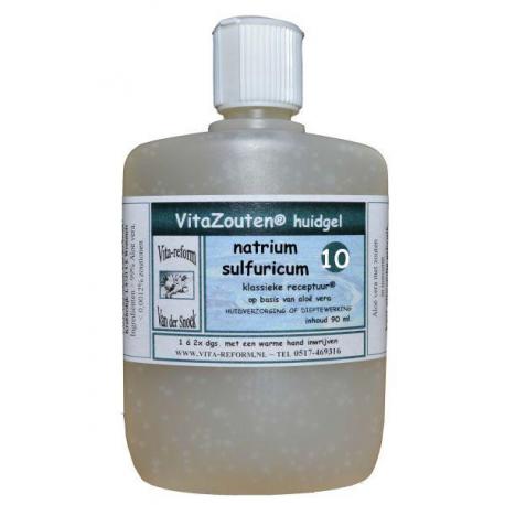 Natrium sulfuricum huidgel Nr. 10