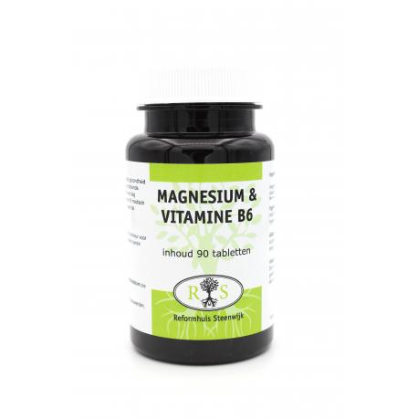 Reformhuis Steenwijk Magnesium & Vitamine B6 90 tab