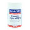 Chewable calcium 400 mg
