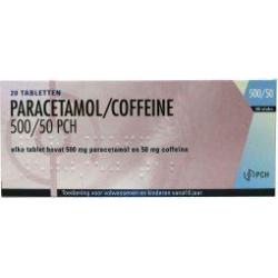 Paracetamol coffeine 500/50