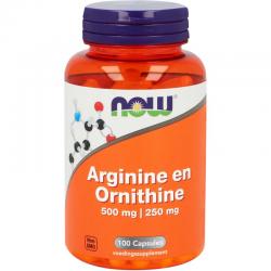 Arginine & Ornithine 500/250 mg