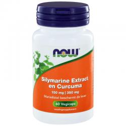Silymarine extract 150 mg en curcuma 350 mg