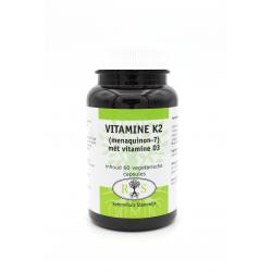 Reformhuis Steenwijk Vitamine K2 met vitamine D3 60 vcaps