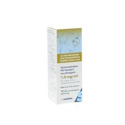 Xylometazoline 1 mg/ml druppels