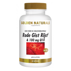 Golden Naturals Rode Gist Rijst & Q10