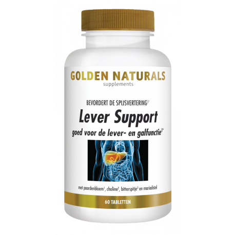 Golden Naturals Lever support 60 caps