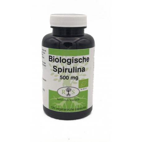 Reformhuis Steenwijk Biologische Spirulina 500 mg 120 vcaps