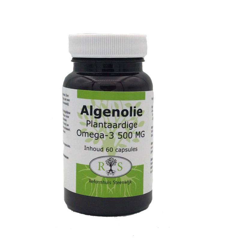 Direct systematisch financieel Algenolie Plantaardige Omega-3 500 mg 60 caps