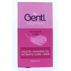 Woman intimate shave box