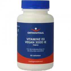 Vitamine D3 3000IE vegan