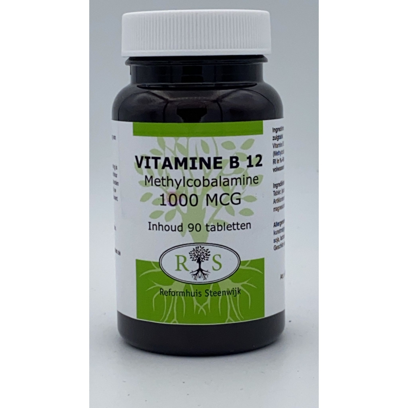 Moeras Duidelijk maken Aap Vitamine B12 1000 mcg met methylcobalamine 100 smelttab