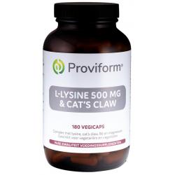 L-lysine 500mg & cat's claw