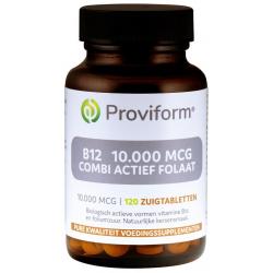 Vitamine B12 10.000mcg combi actief folaat